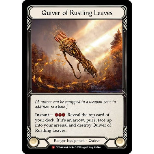 Image for Quiver of Rustling Leaves (OUT096) (OUT) - Flesh and Blood TCG