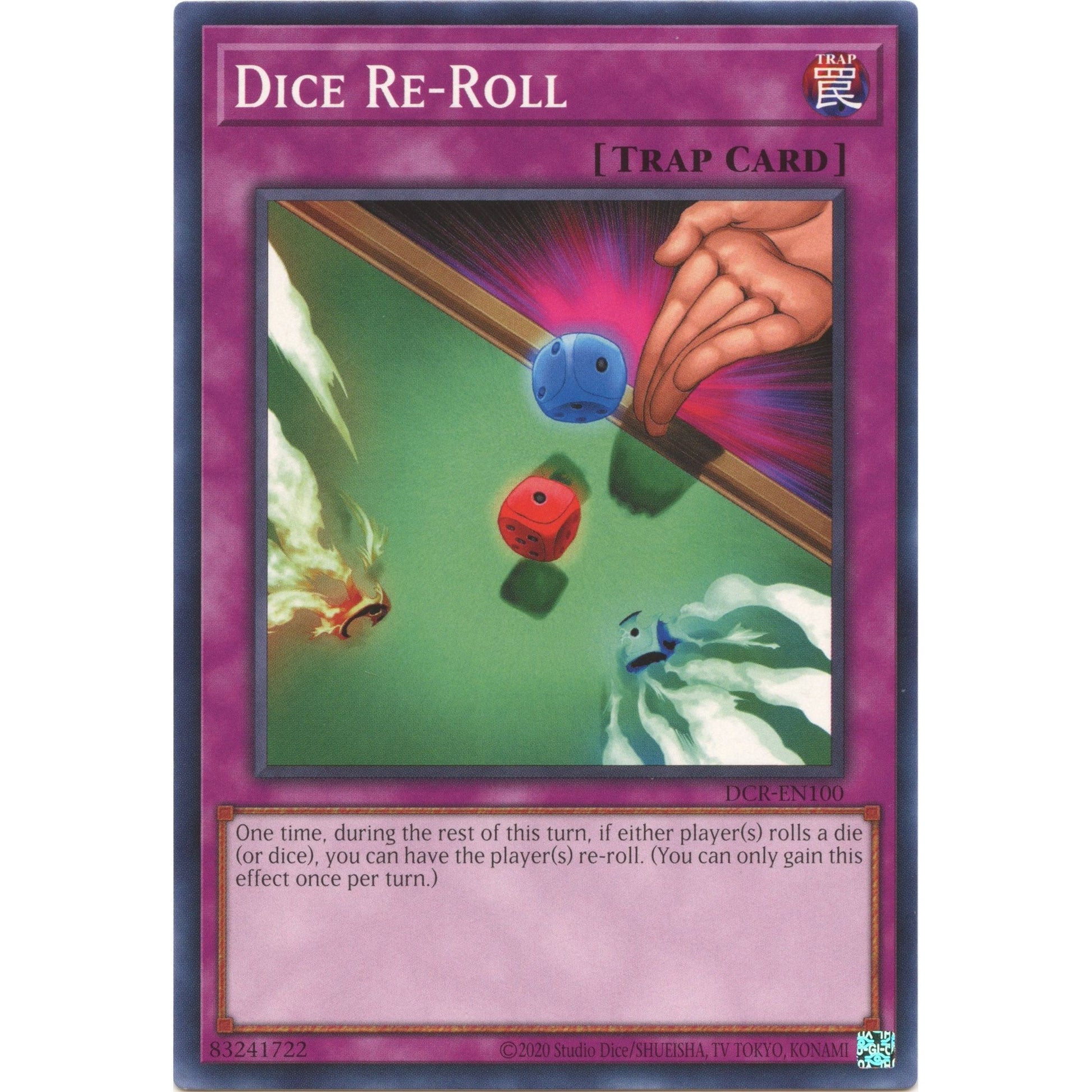 Image for Dice Re-Roll (DCR-EN100) (DCR-EN) - YuGiOh