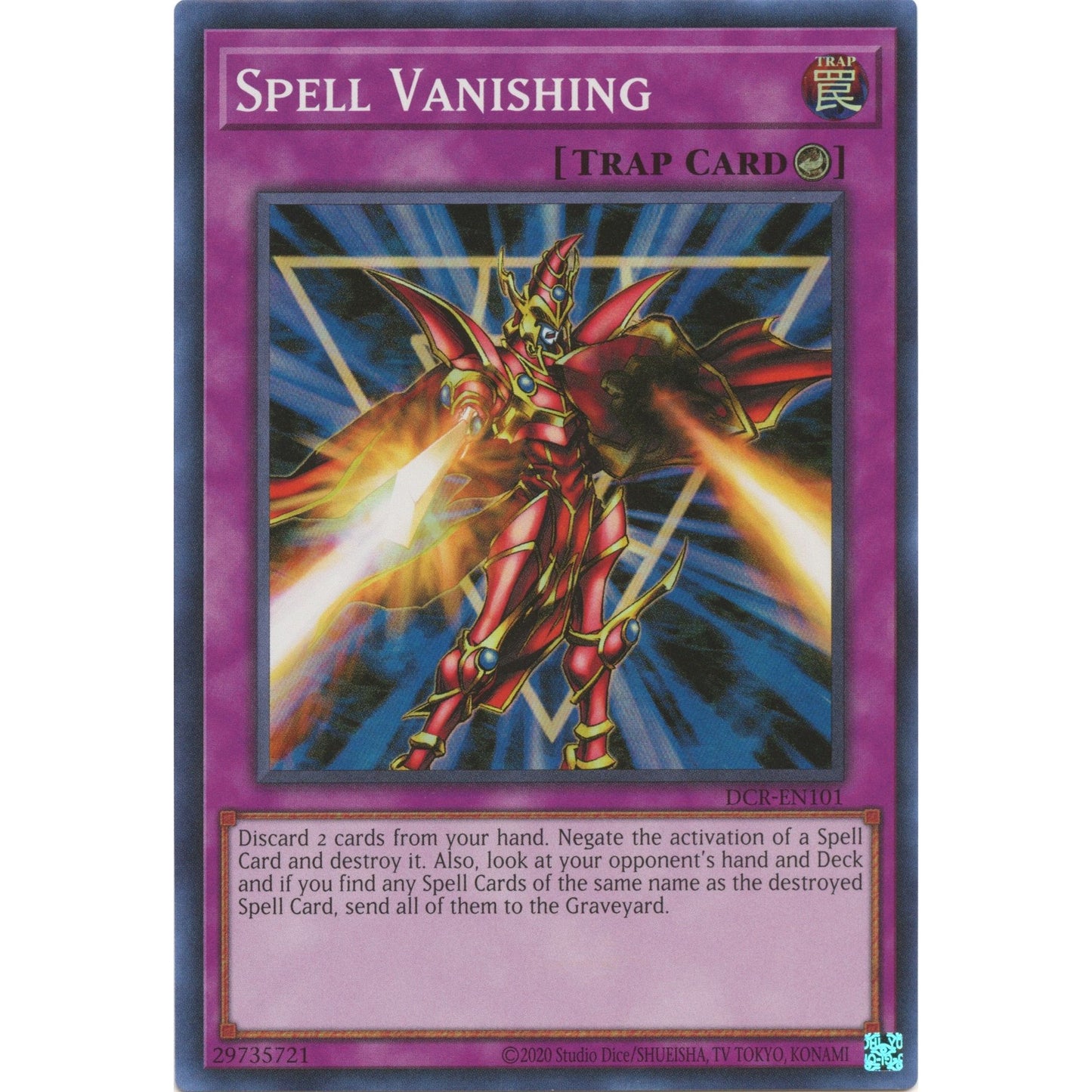 Image for Spell Vanishing (DCR-EN101) (DCR-EN) - YuGiOh