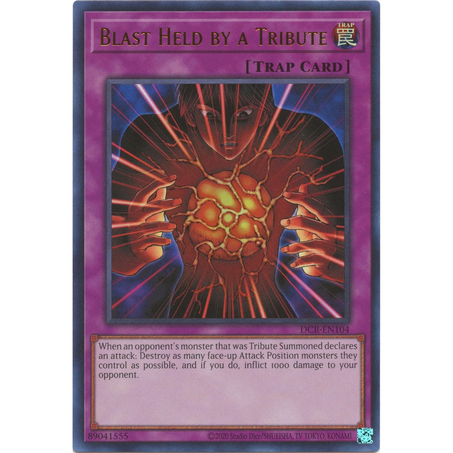 Image for Blast Held by a Tribute (DCR-EN104) (DCR-EN) - YuGiOh