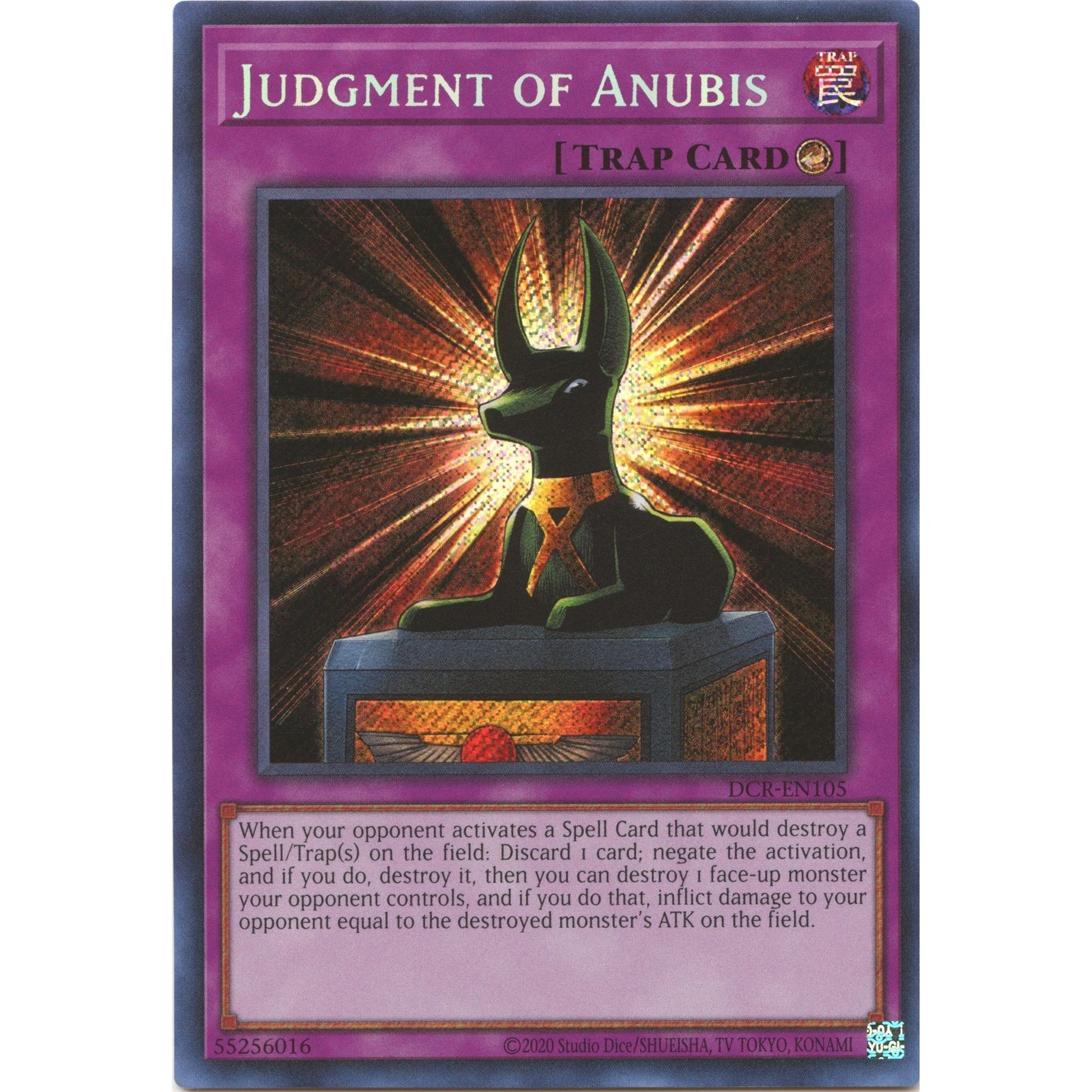 Image for Judgment of Anubis (DCR-EN105) (DCR-EN) - YuGiOh