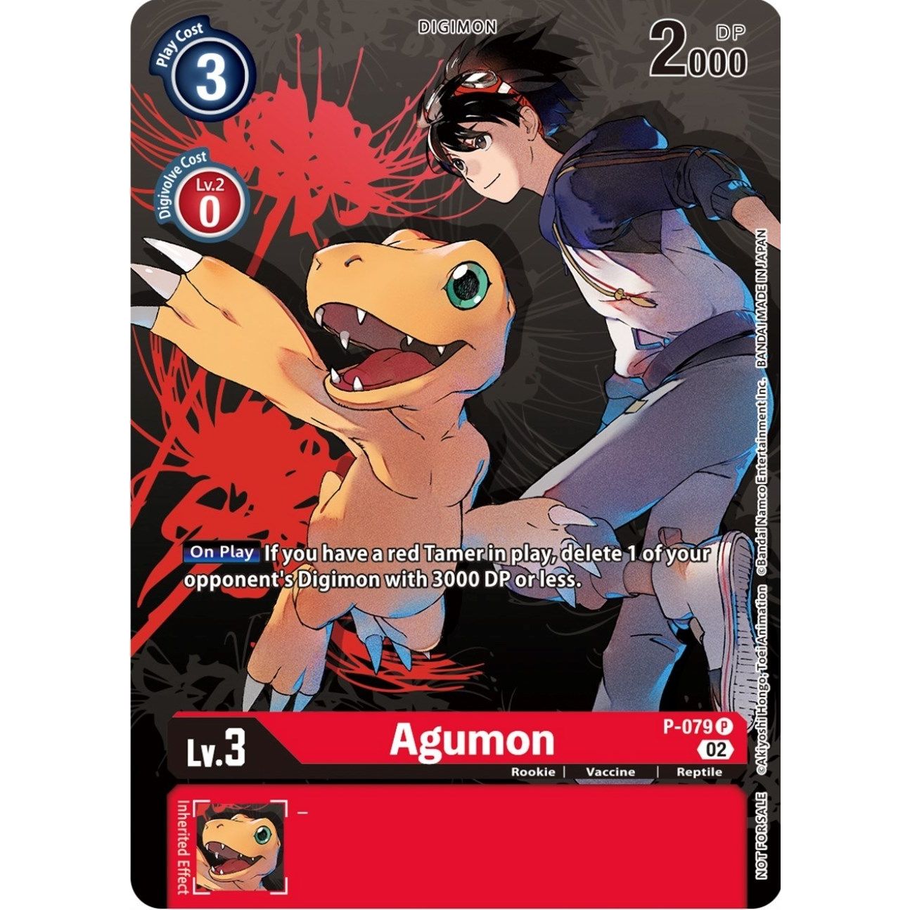 Image for Agumon - P-079 (Tamer Party Vol.7) (P-079 P) (D-PR) - Digimon Card Game
