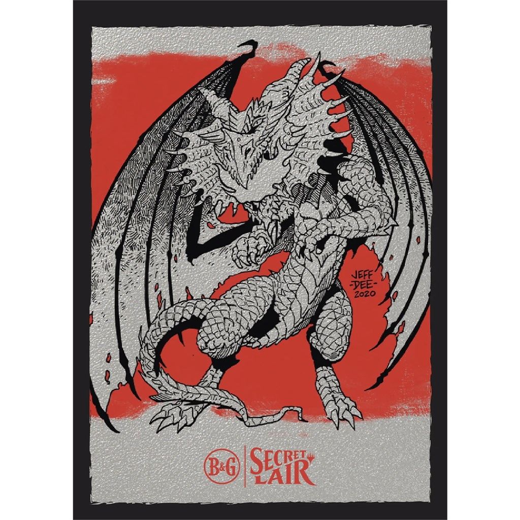 Image for Beadle & Grimm's Secret Lair Drop: Here Be Dragons Card Sleeves (100-Pack) - Card Sleeves