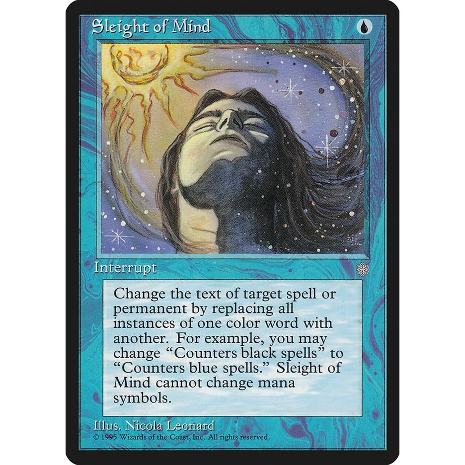 Image for Sleight of Mind (ICE) - Magic: The Gathering