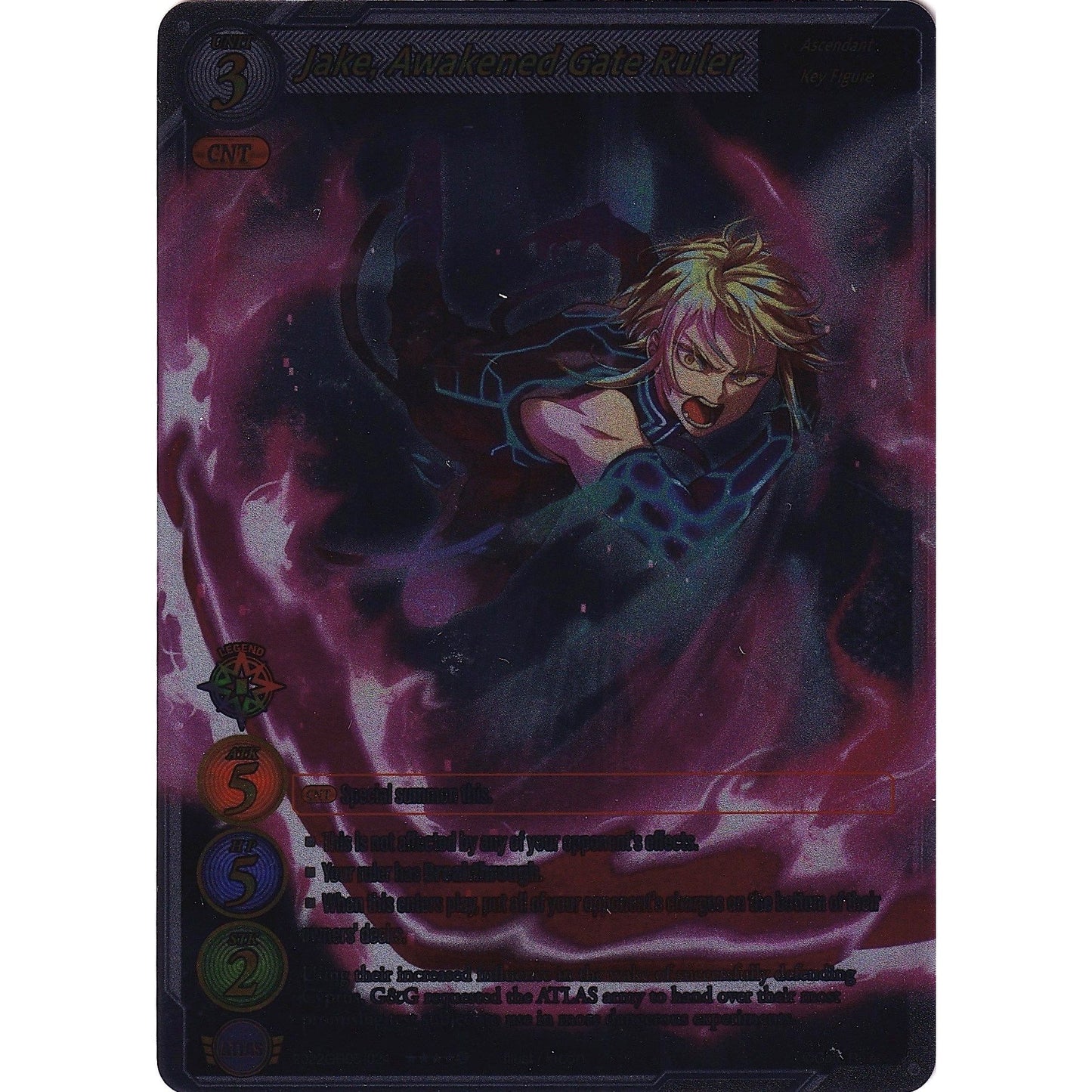 Image for Jake, Awakened Gate Ruler (Uber Rare) (2022BG05-024) - Gate Ruler