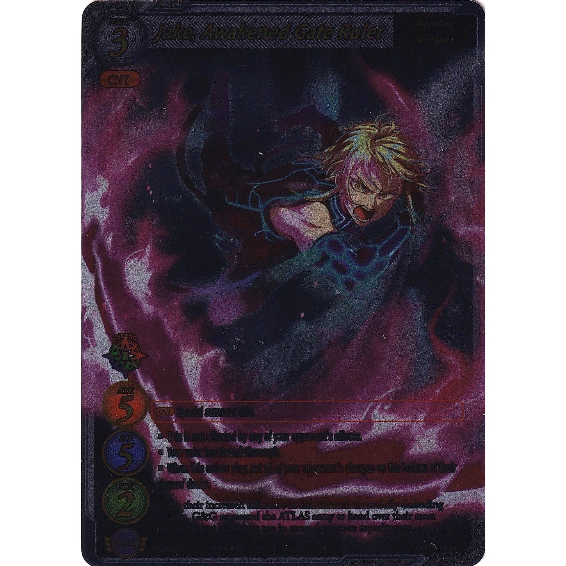 Image for Jake, Awakened Gate Ruler (Uber Rare) (2022BG05-024) - Gate Ruler