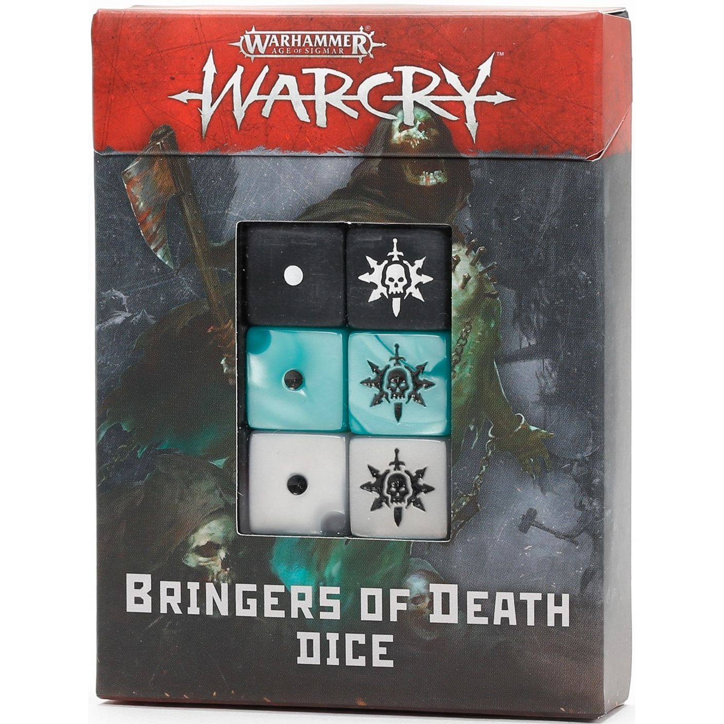 Image for Warhammer: Age of Sigmar - Warcry: Bringers of Death Dice (16-Pack) - Warhammer Game Accessories