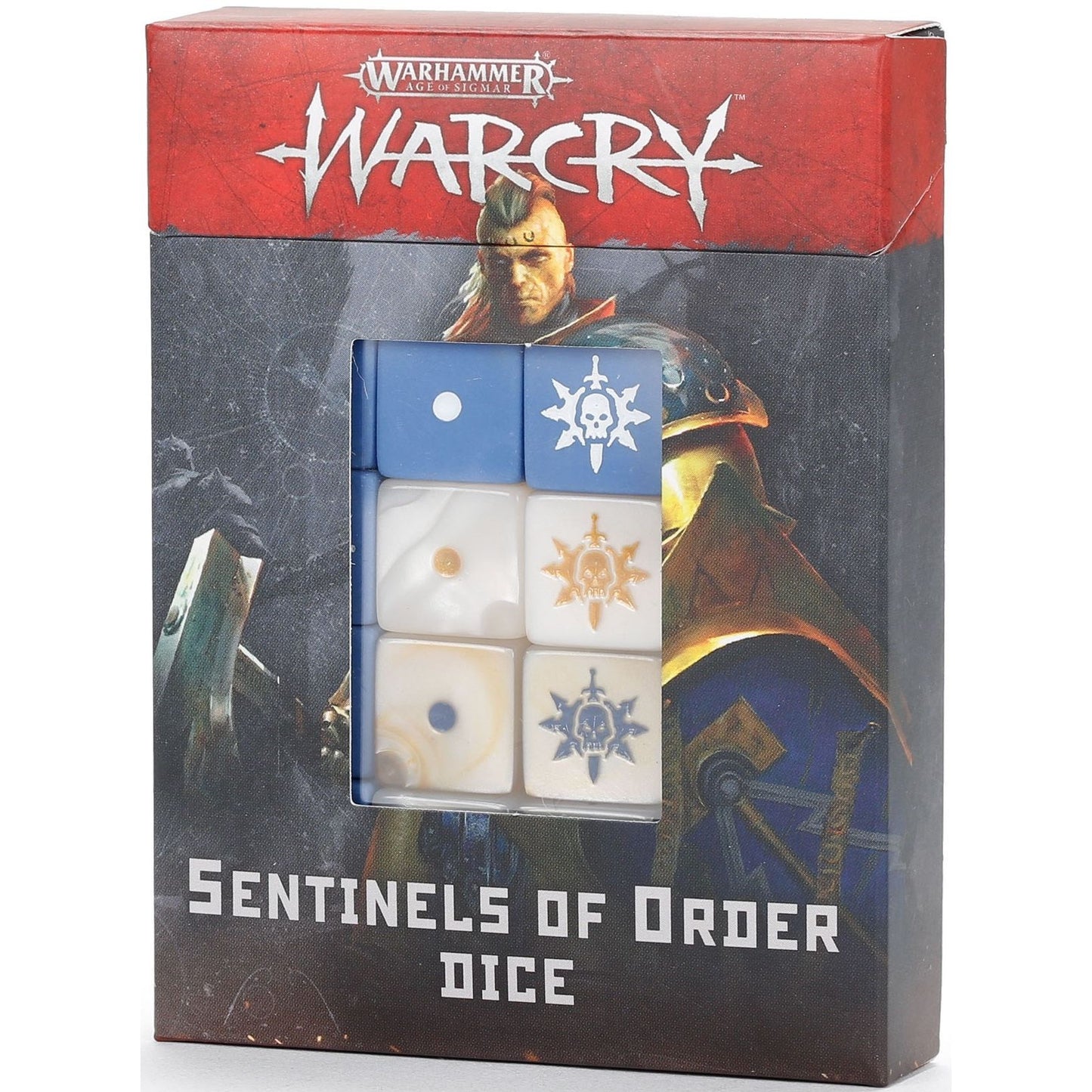 Image for Warhammer: Age of Sigmar - Warcry: Sentinels of Order Dice (16-Pack) - Warhammer Game Accessories