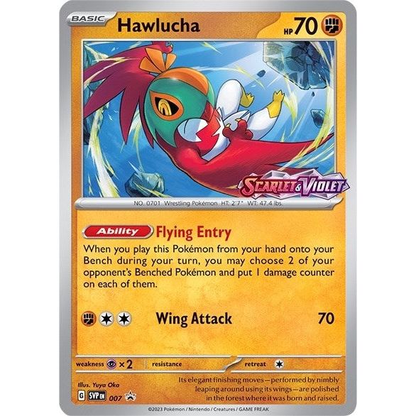 Image for Hawlucha - 007 (Prerelease) (007) (SVP) - Pokemon
