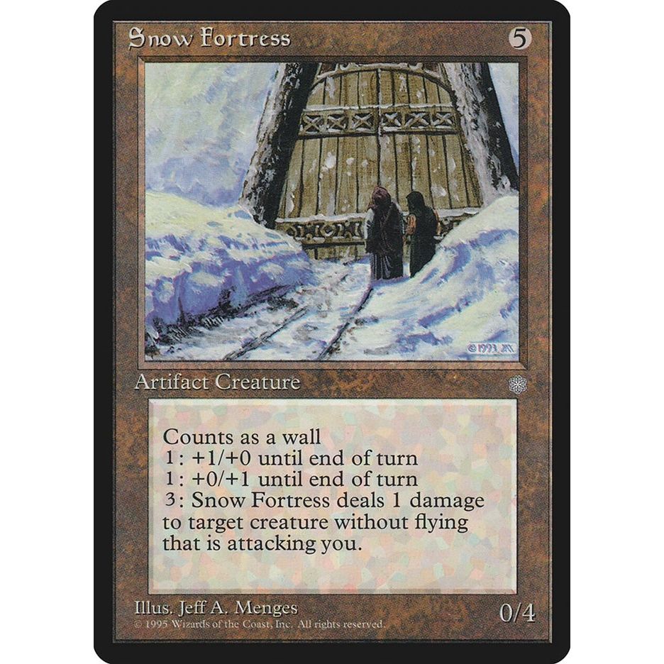Image for Snow Fortress (ICE) - Magic: The Gathering
