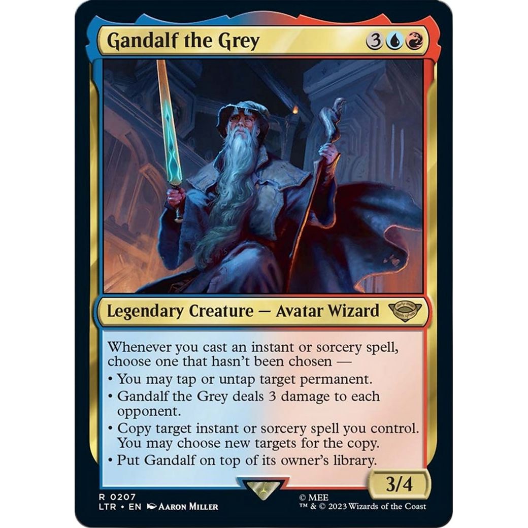Image for Gandalf the Grey (207) (LTR) - Magic: The Gathering