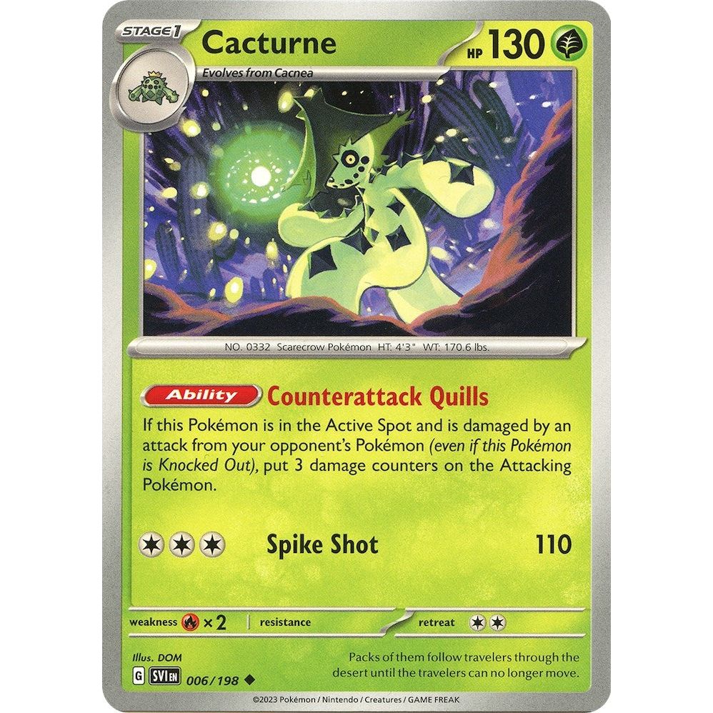 Image for Cacturne (006/198) (SVI) - Pokemon