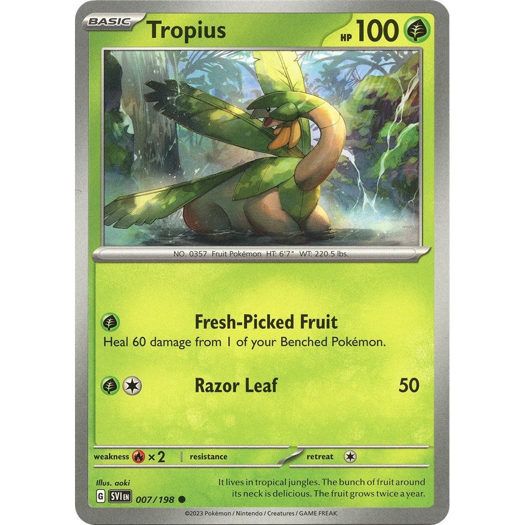 Image for Tropius (007/198) (SVI) - Pokemon