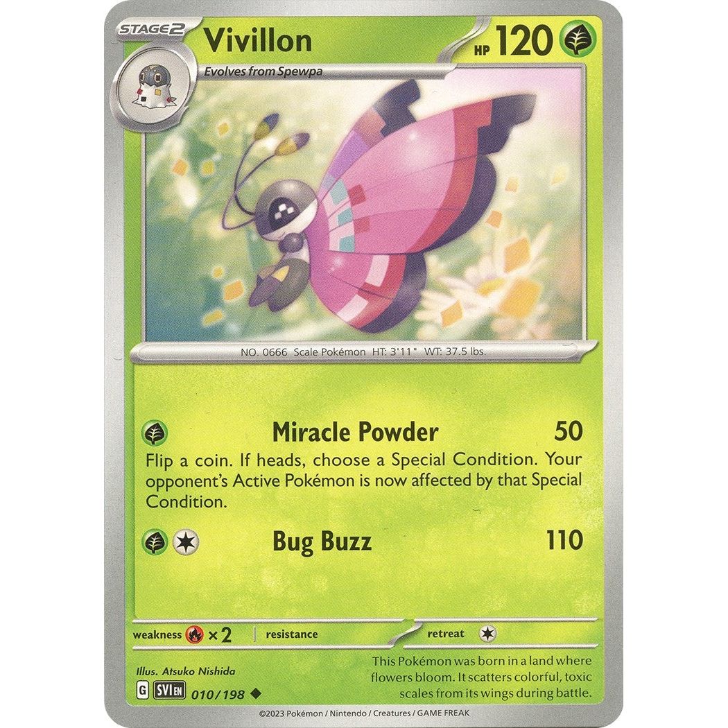 Image for Vivillon (010/198) (SVI) - Pokemon