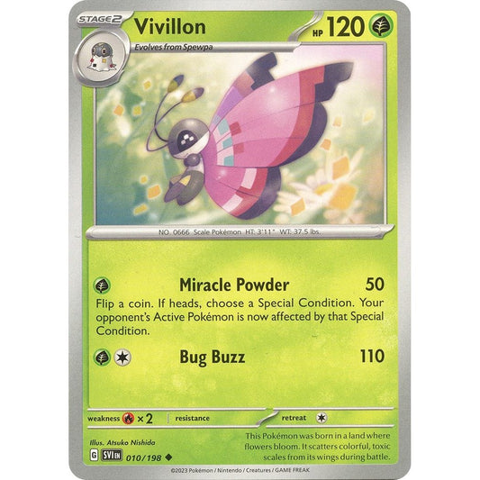 Image for Vivillon (010/198) (SVI) - Pokemon