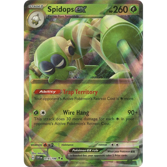 Image for Spidops ex (019/198) (SVI) - Pokemon