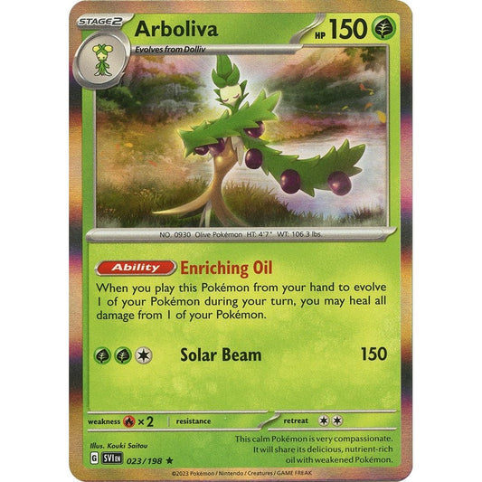 Image for Arboliva (023/198) (SVI) - Pokemon