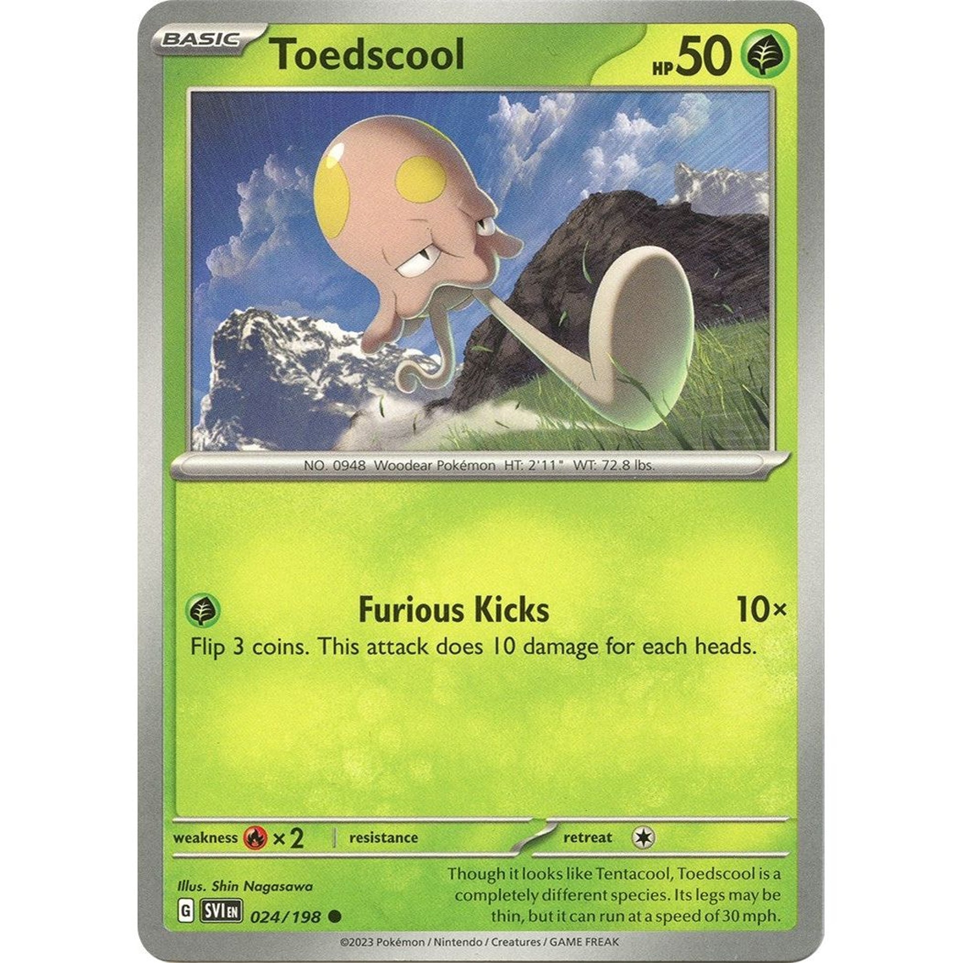 Image for Toedscool (024/198) (SVI) - Pokemon
