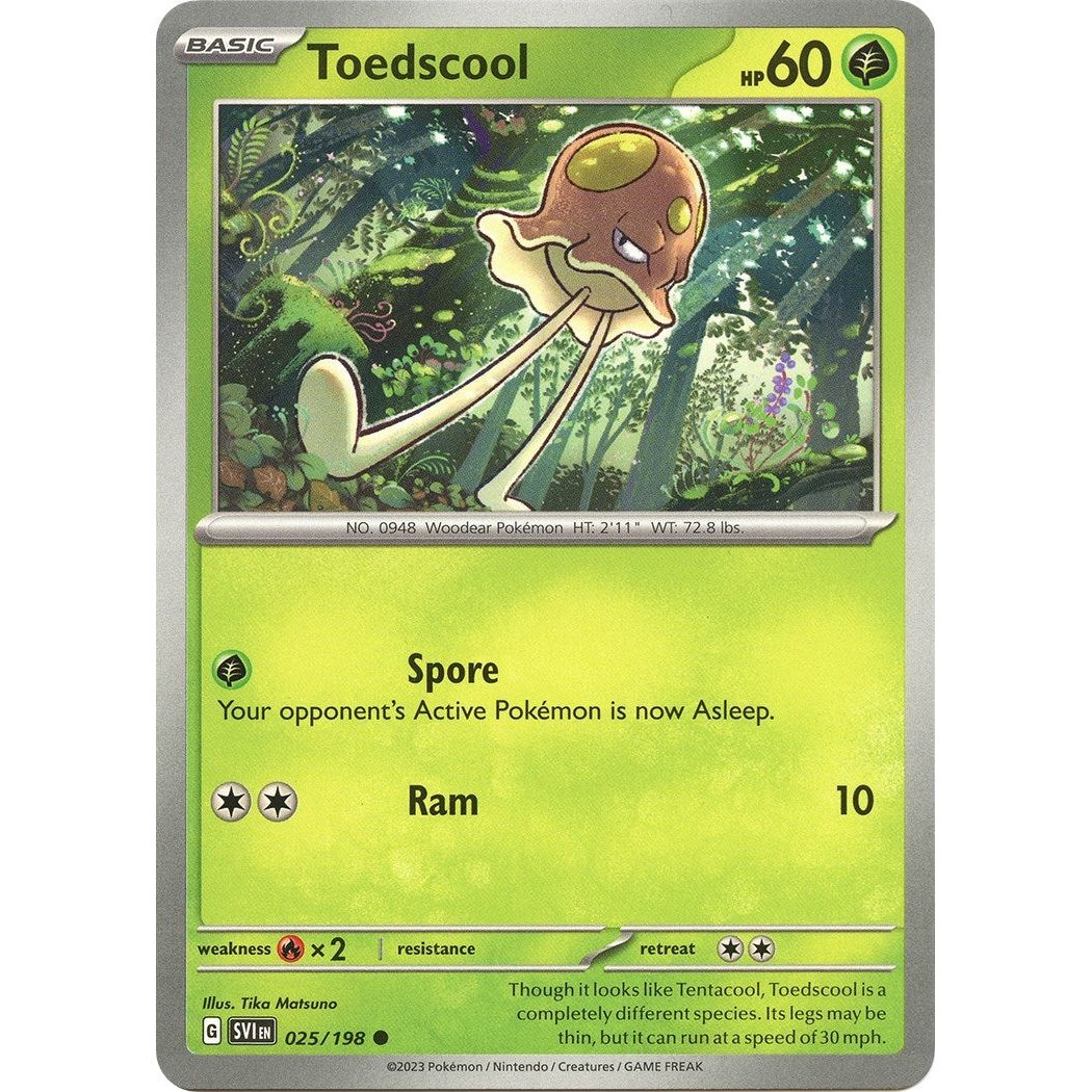 Image for Toedscool (025/198) (SVI) - Pokemon