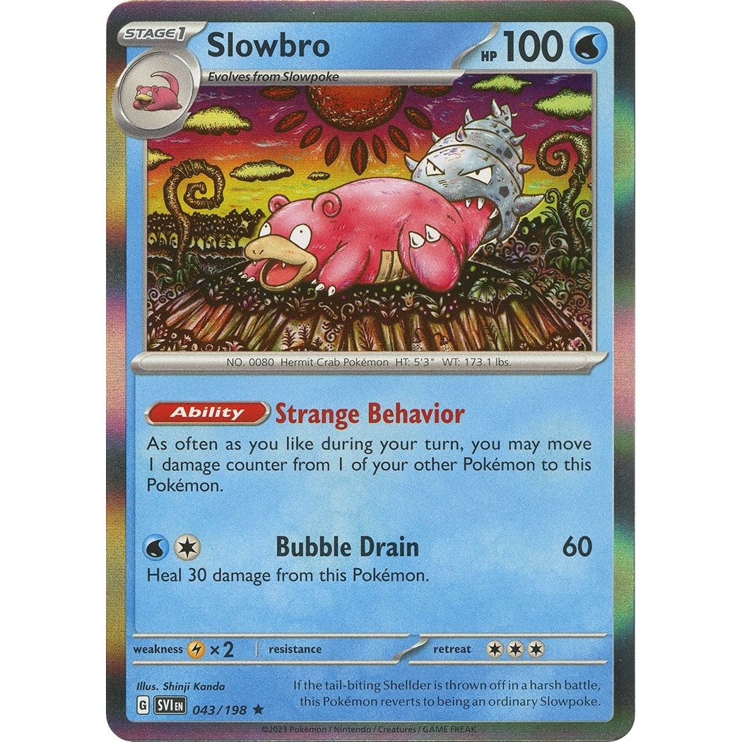 Image for Slowbro (043/198) (SVI) - Pokemon