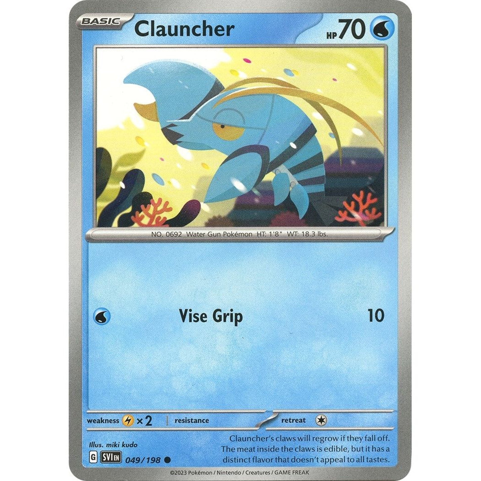 Image for Clauncher (049/198) (SVI) - Pokemon