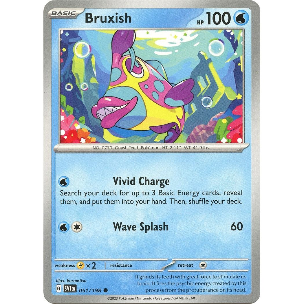 Image for Bruxish (051/198) (SVI) - Pokemon