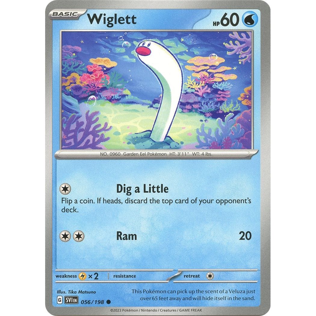 Image for Wiglett (056/198) (SVI) - Pokemon