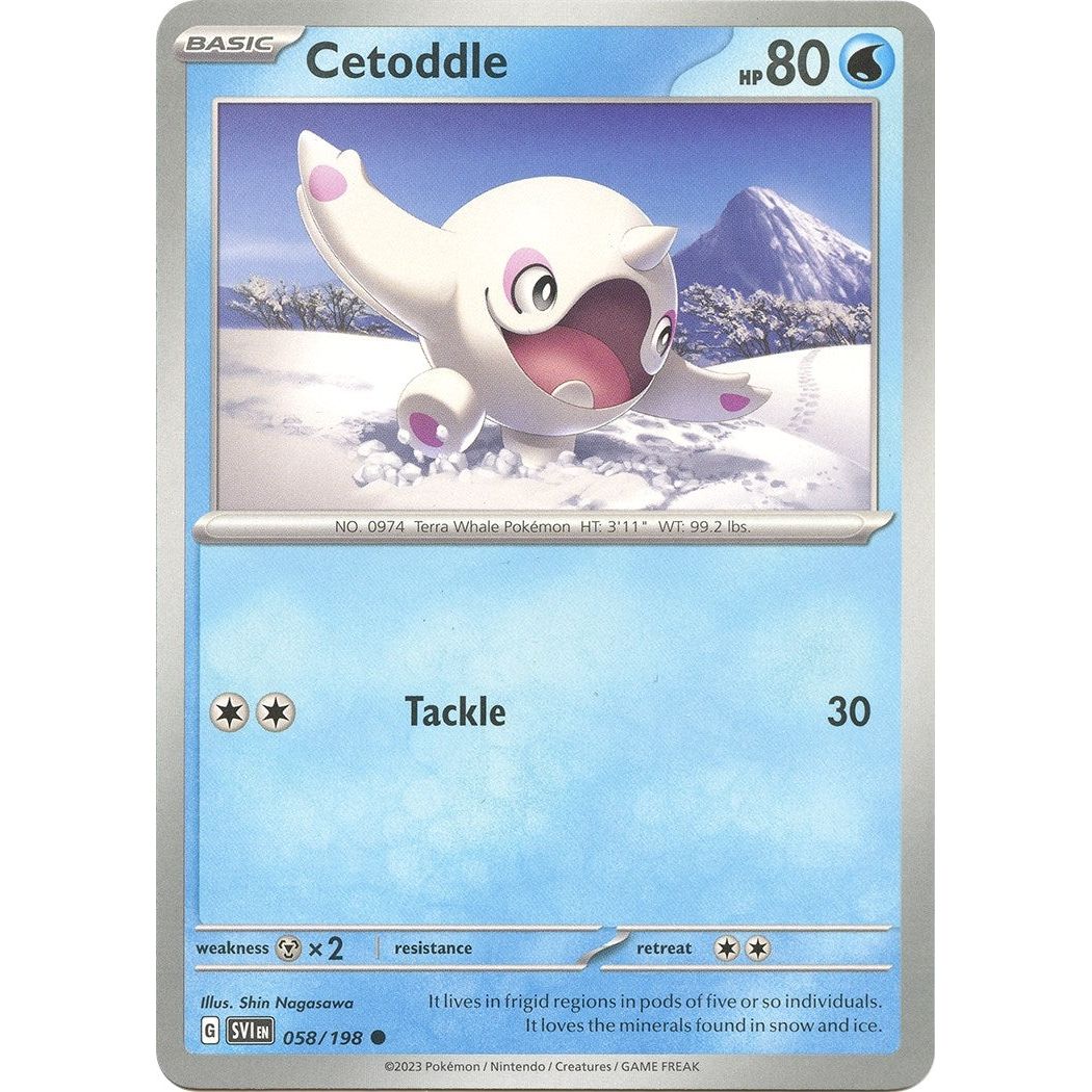Image for Cetoddle (058/198) (SVI) - Pokemon