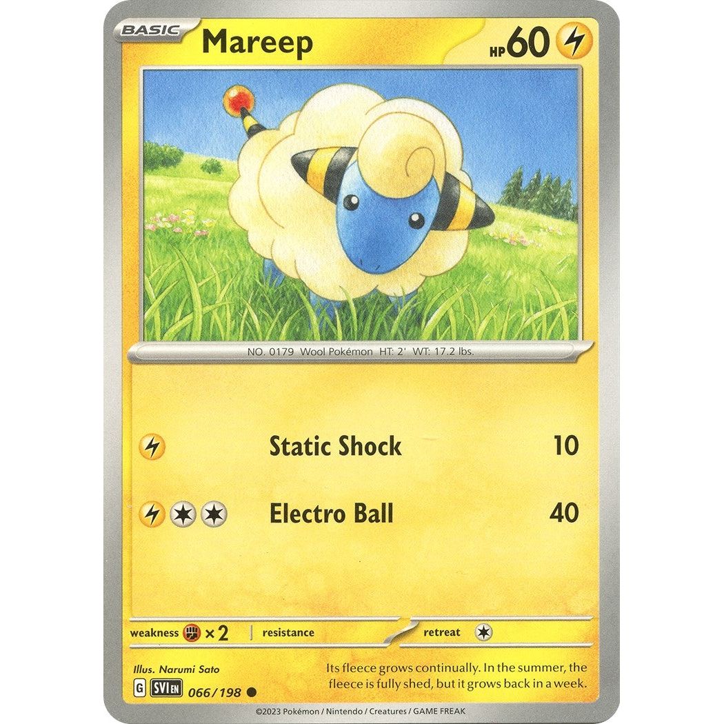 Image for Mareep (066/198) (SVI) - Pokemon