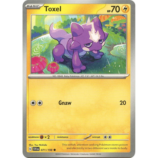 Image for Toxel (071/198) (SVI) - Pokemon