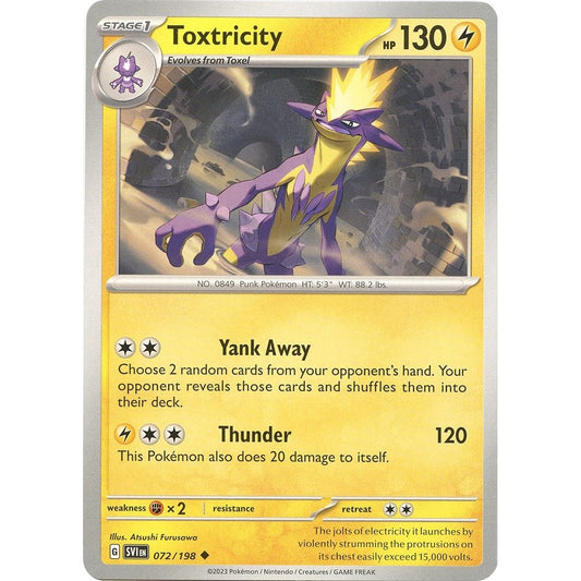 Image for Toxtricity (072/198) (SVI) - Pokemon