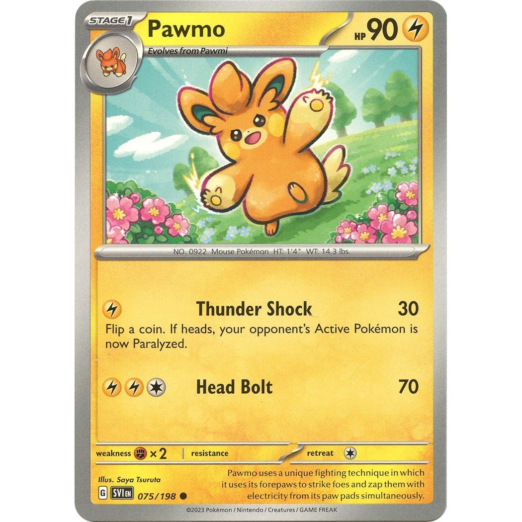 Image for Pawmo (075/198) (SVI) - Pokemon