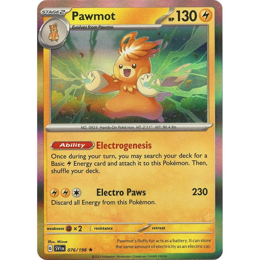 Image for Pawmot (076/198) (SVI) - Pokemon