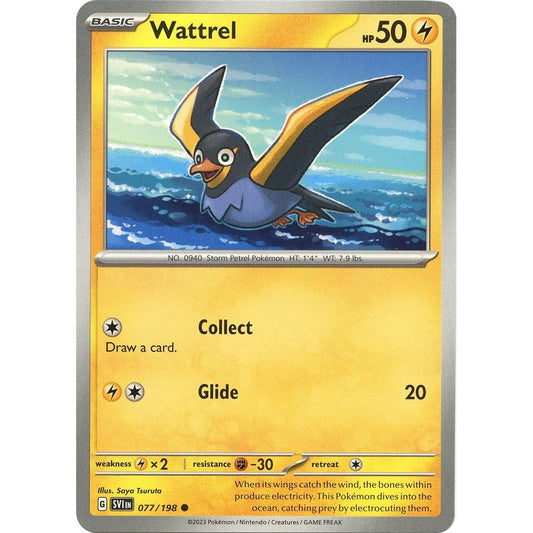 Image for Wattrel (077/198) (SVI) - Pokemon
