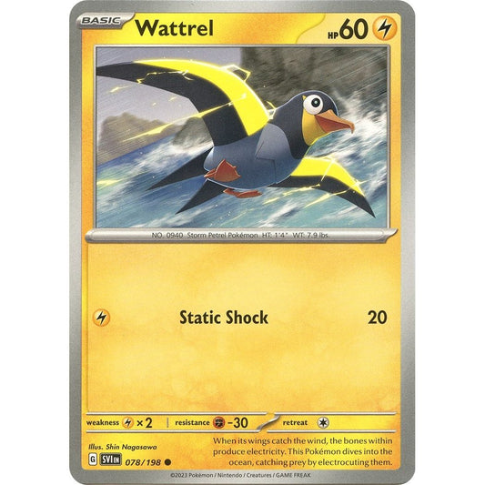 Image for Wattrel (078/198) (SVI) - Pokemon