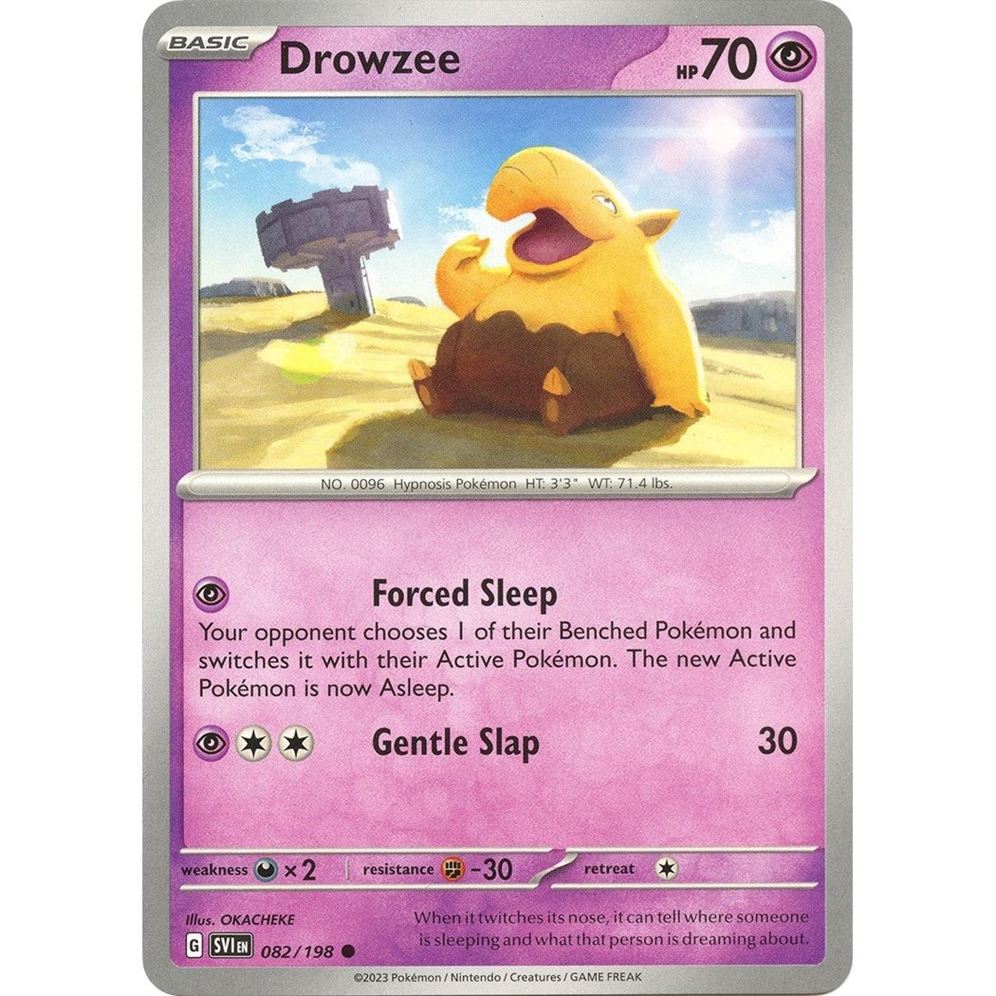 Image for Drowzee (082/198) (SVI) - Pokemon
