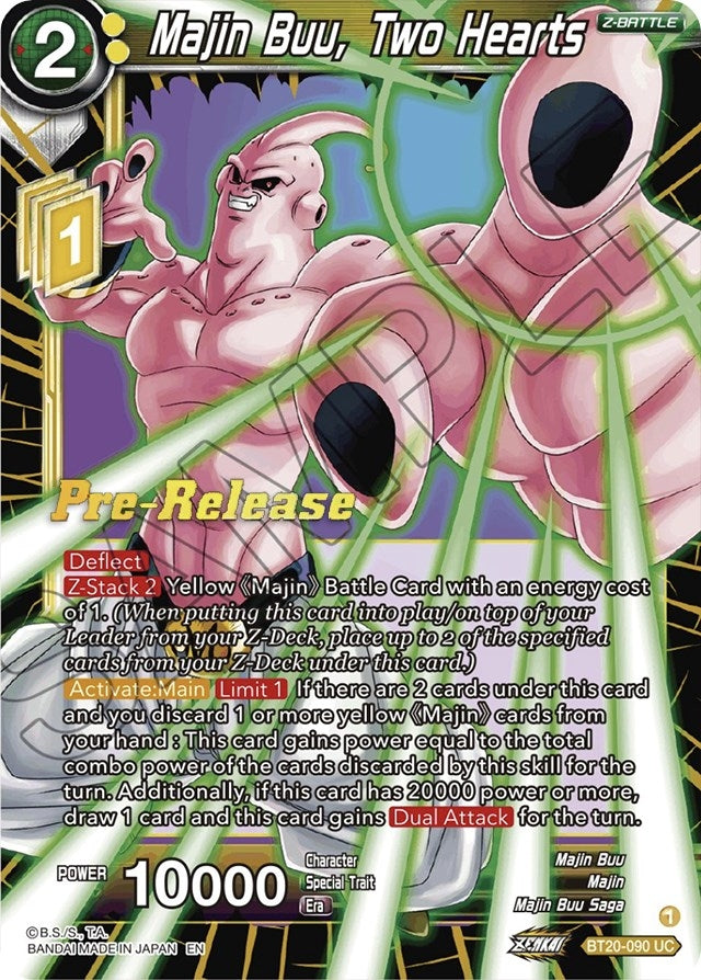 Image for Majin Buu, Two Hearts (BT20-090) (DBS-B20PRE) - Dragon Ball Super: Masters