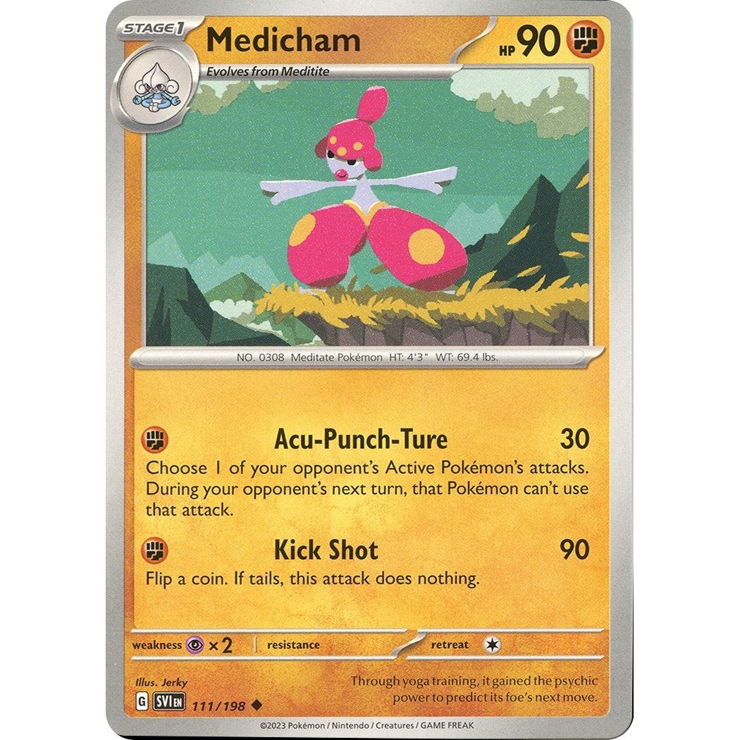 Image for Medicham (111/198) (SVI) - Pokemon
