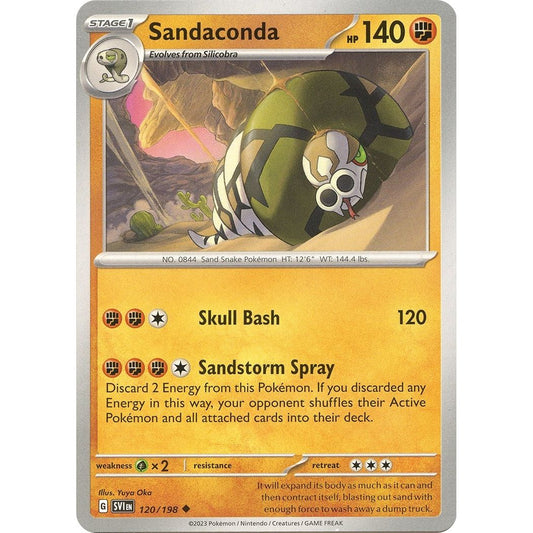 Image for Sandaconda (120/198) (SVI) - Pokemon