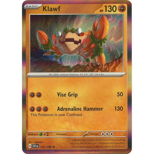 Image for Klawf (122/198) (SVI) - Pokemon