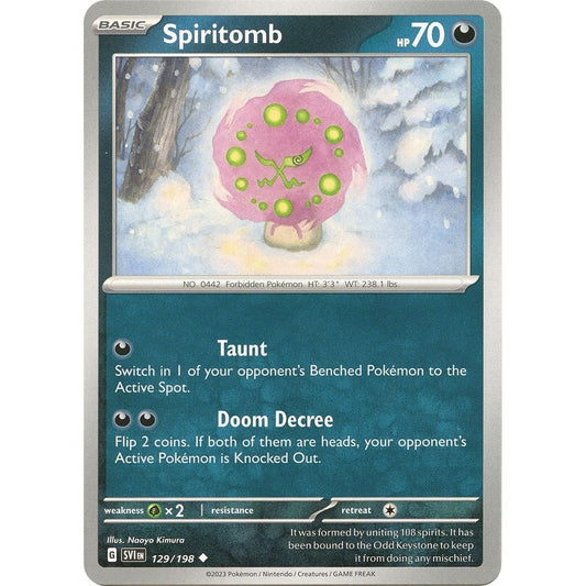 Image for Spiritomb (129/198) (SVI) - Pokemon