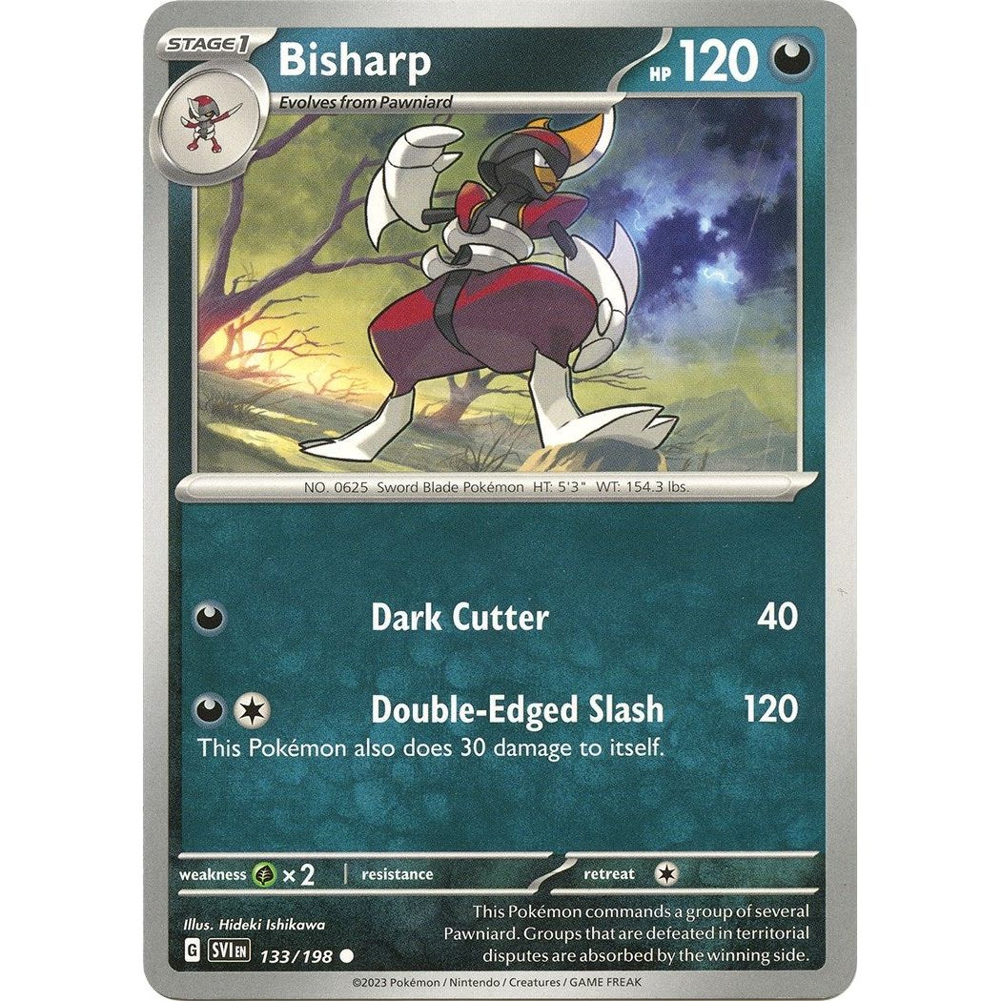 Image for Bisharp (133/198) (SVI) - Pokemon