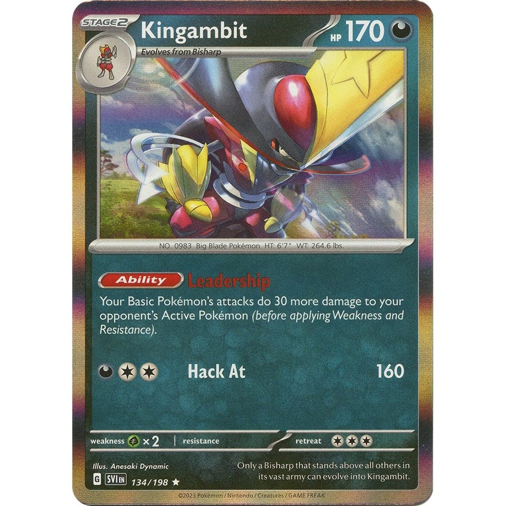 Image for Kingambit (134/198) (SVI) - Pokemon