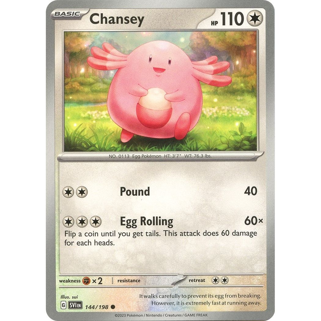 Image for Chansey (144/198) (SVI) - Pokemon