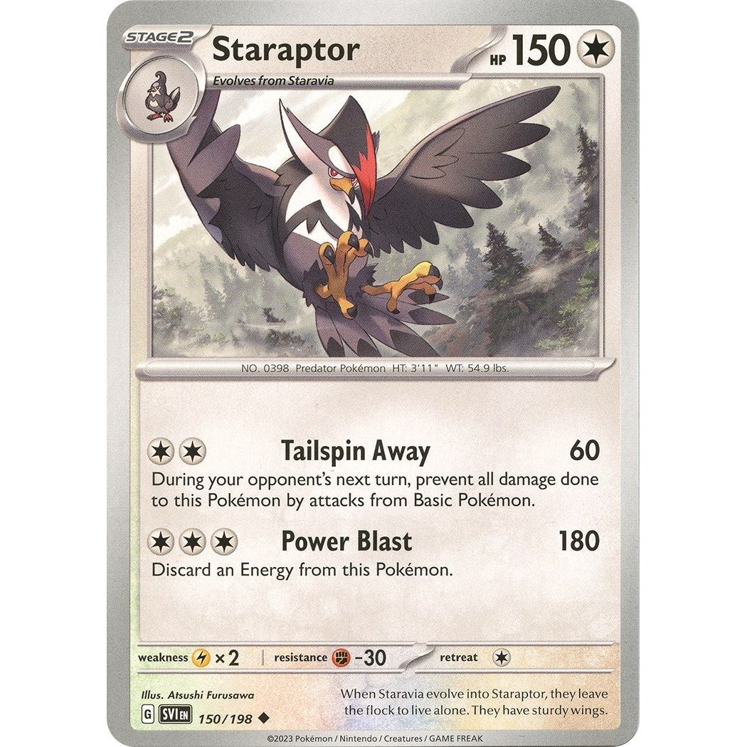 Image for Staraptor (150/198) (SVI) - Pokemon