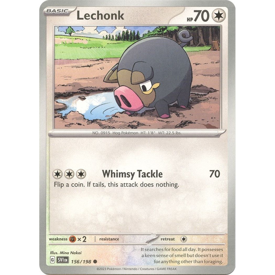 Image for Lechonk (156/198) (SVI) - Pokemon