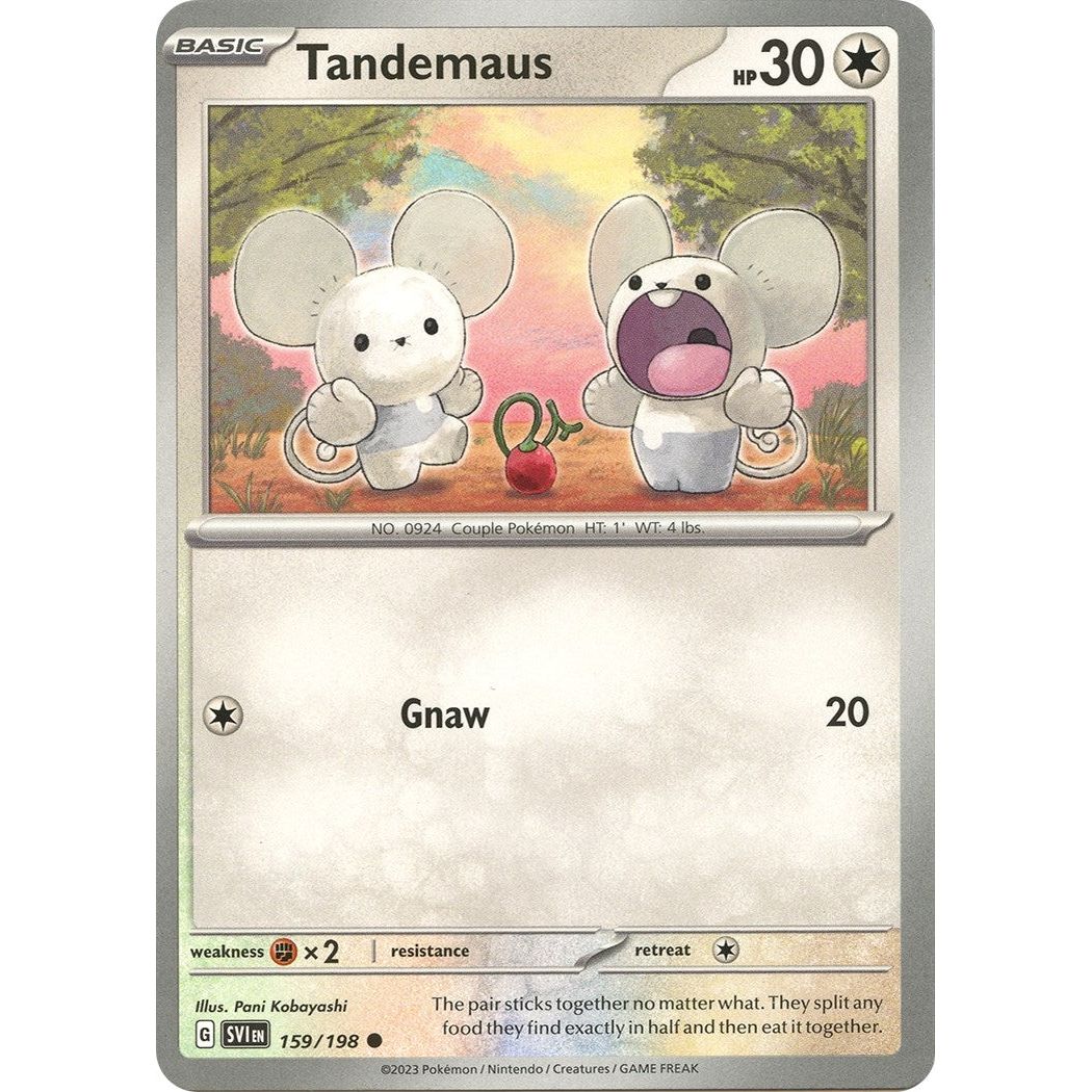 Image for Tandemaus (159/198) (SVI) - Pokemon