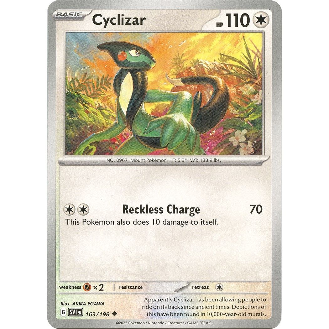 Image for Cyclizar (163/198) (SVI) - Pokemon