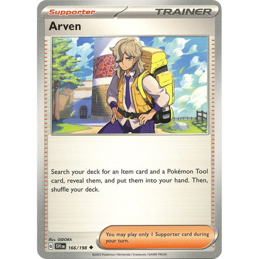 Image for Arven (166/198) (SVI) - Pokemon