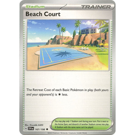 Image for Beach Court (167/198) (SVI) - Pokemon